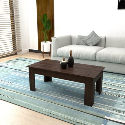 Mesa de Centro 50x100x38cm café