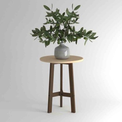 Mesa Lateral 40x50cm Natural